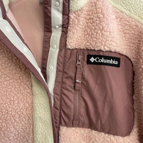 NWOT Columbia Women's S Sherpa Fleece Pullover Jacket - Picture 8 of 10